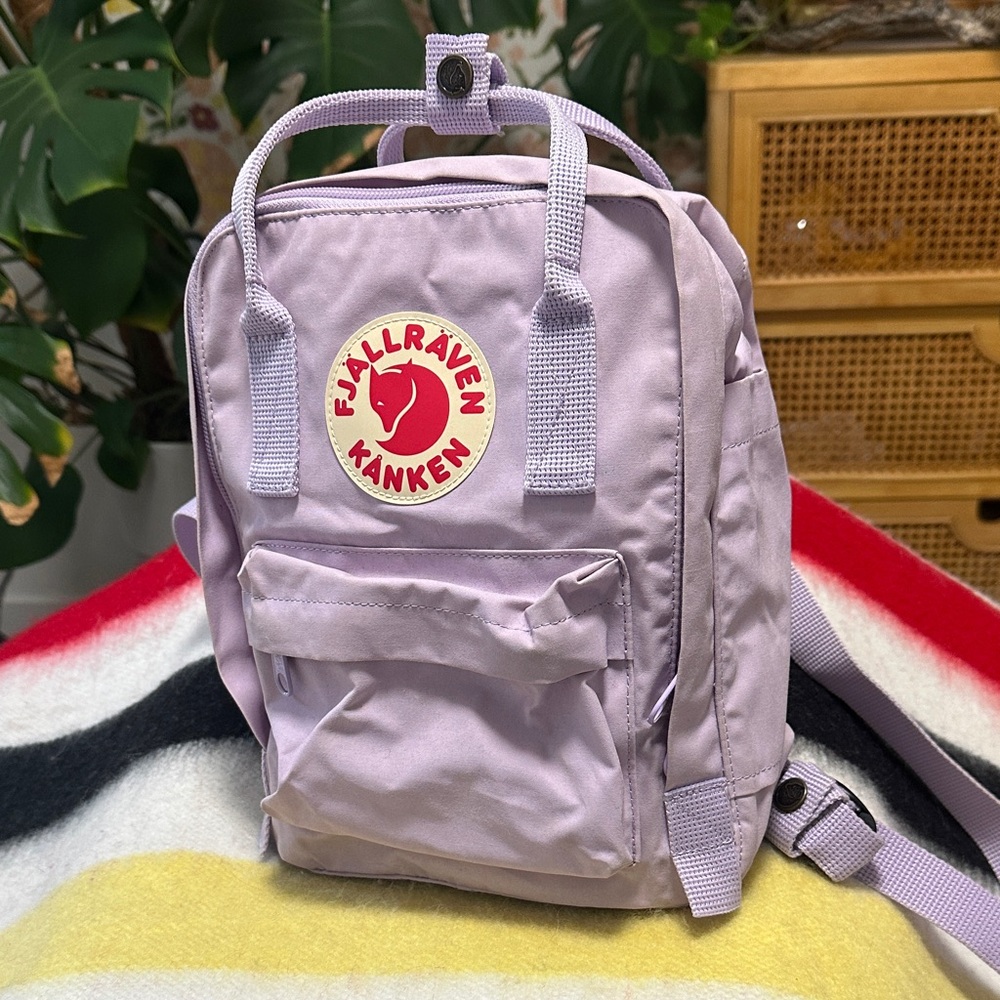 Fjallraven Kånken mini Purple Backpack